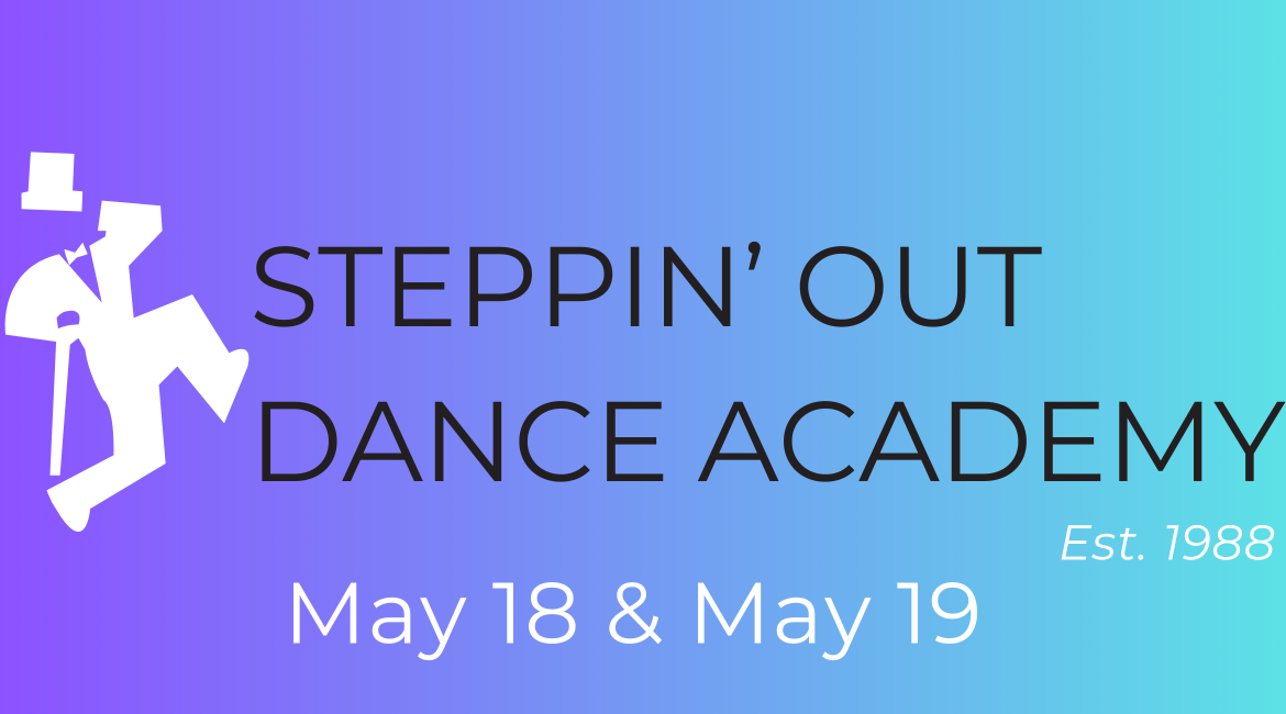 Steppin' Out Dance Logo